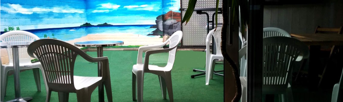 Body Gym Beach Außenbereich